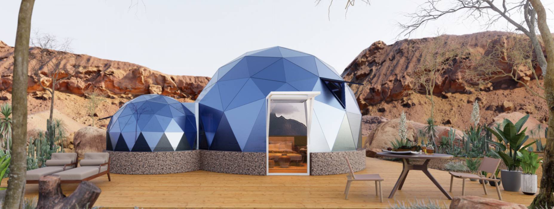 紫金县球形智能光伏玻璃星空房